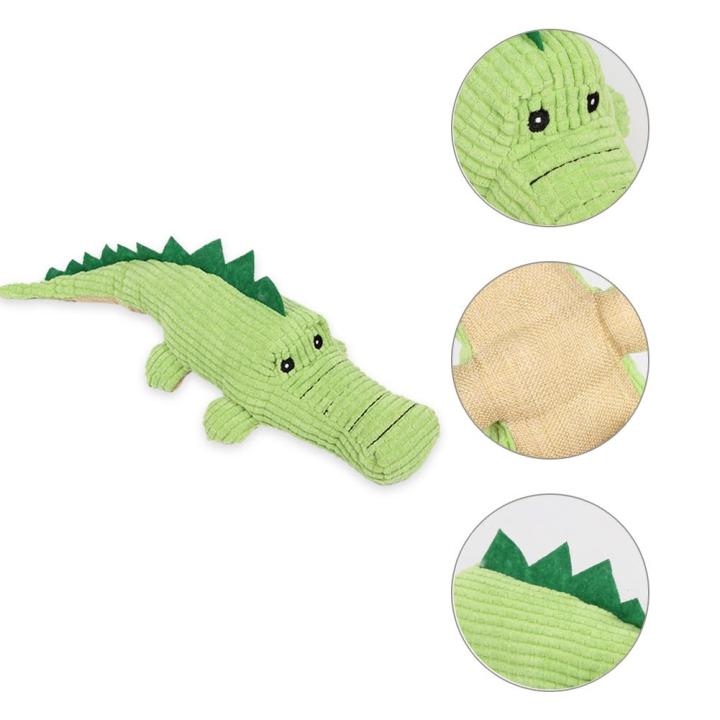 ตุ้กตาจระเข้-มีเสียงปิ๊ป-tt515-ของเล่นหมา-ของเล่นสุนัข-crocodile-dog-sound-toy