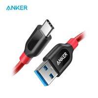 [ฮอต A] Anker สายไฟฟ้า + USB ชนิด C สายเคเบิลสายเคเบิล USB ที่ชาร์จไฟรวดเร็ว USB โทรศัพท์มือถือความทนทานสูง Xiaomi สายเคเบิลสำหรับซัมซุง