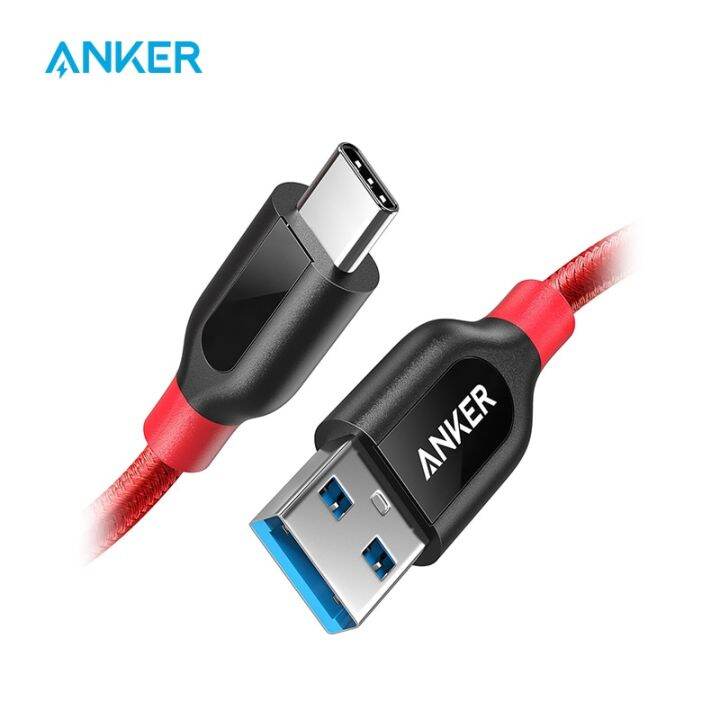 Anker Powerline+USB Type C Cable Wire Mobile Phone Fast Charging USB