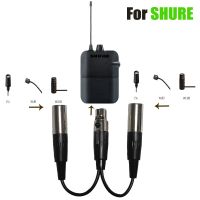 【DT】Microphone instrument cable for Shure transmitter wireless system TA4F 4-Pin mini xlr cord wire Splitter Distributor Hub  hot