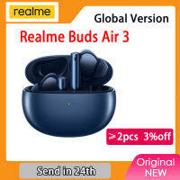 Realme Buds Air 3หูฟังไร้สาย42dB Active Noice Canceling 546MAh Massiver IPX5ชุดหูฟังกันน้ำ