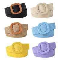 HOT★Fashion Bohemian Summer Wide Braided Belts Waist Belt Waistband Straw Woven Belt