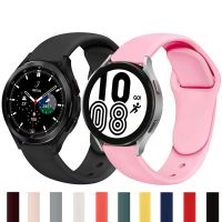 {TATLLr}สายซิลิโคน20มม. สำหรับ Samsung Galaxy Watch 4คลาสสิก42มม. 46มม. 5 Pro 45มม. สร้อยข้อมือกีฬา Bellt สำหรับ Samsung Watch 5/4 40มม. 44มม