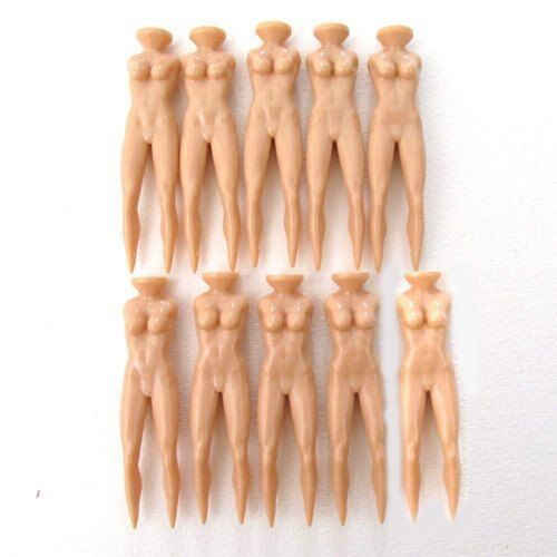 10pcs-set-tees-golf-tee-funny-golf-gift-sexy-naked-lady-woman-manikin-plastic-golf-equipment-accessories-towels