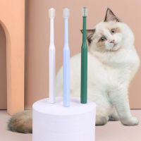 Cat Toothbrush Super Soft Tooth Brush 360 Degree Oral Cleaning Cat Cleaning Mouth Dog Toothbrush Multifunctional Dropships