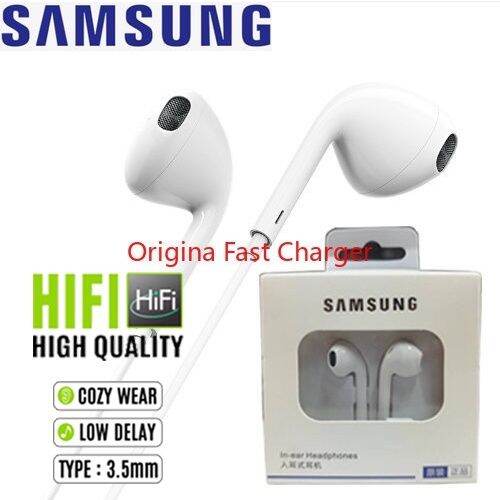 Samsung Earphones Built In Microphone Portable Headset 3D Wired Headset
