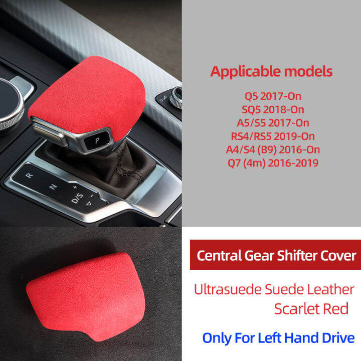 ultrasuede-suede-ห่อ-lhd-รถเกียร์-shift-knob-สำหรับ-audi-q7-4m-a4-s4-b9-a5-rs4-rs5-q5-sq5-fy-อุปกรณ์ตกแต่งภายใน