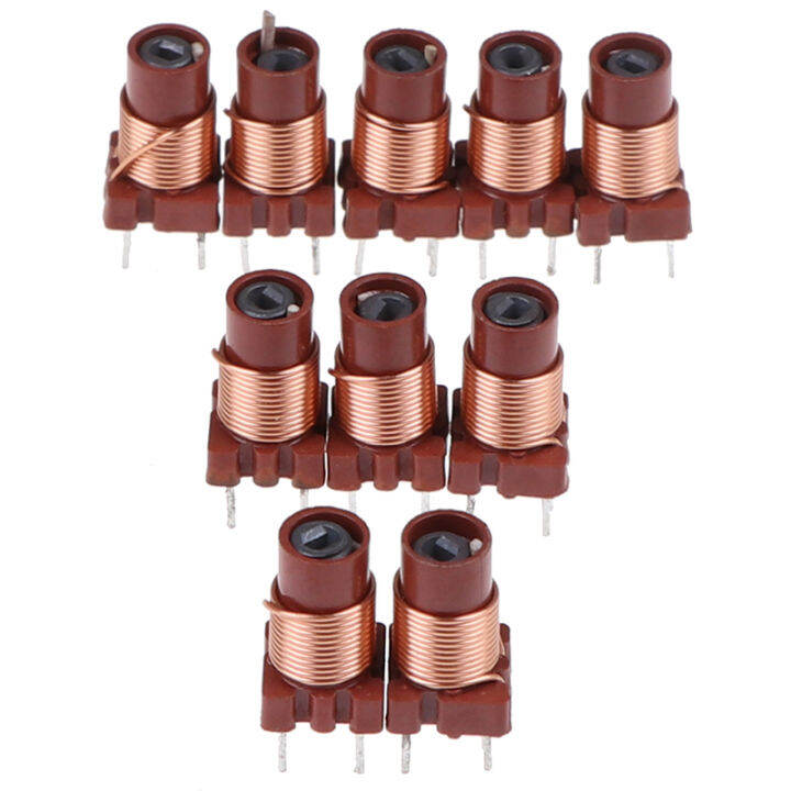 Electronics 10pcs 12T 0.6uh1.7uh Adjustable HighFrequency Ferrite