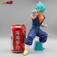 23ซม. Boutique Blue Hair Squatting Vegetto รูปตกแต่งเครื่องประดับ Collection Fighting Stance รูป Gift