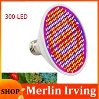 Merlin Irving Shop 300 LED Indoor Flower Plant Grow Light Growing Bulb E27 Fitolamp Phyto Lamp Vegs Cultivo Growbox Greenhouse