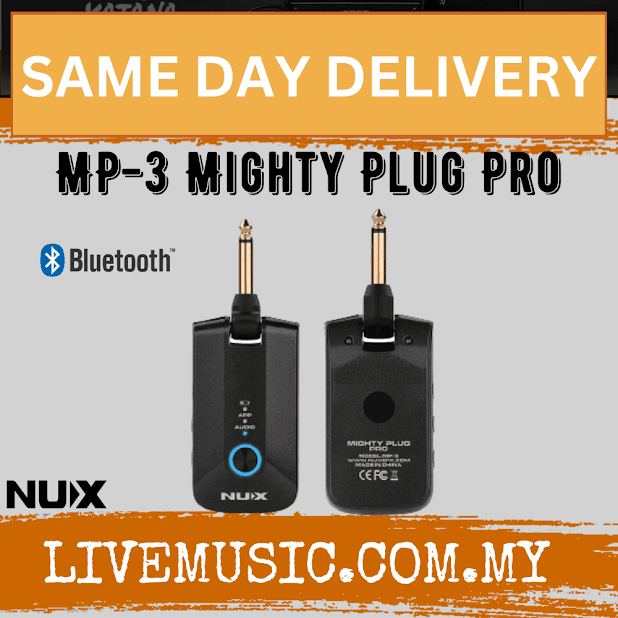 NUX Mighty Plug Pro MP-3 Headphone Amp for Guitar/Bass, Various