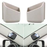 68UF 2Pcs Phone Glasses Card Holder Organizers Bag Car Styling Accessories Car Organizer Auto Truck Pillars Storage
