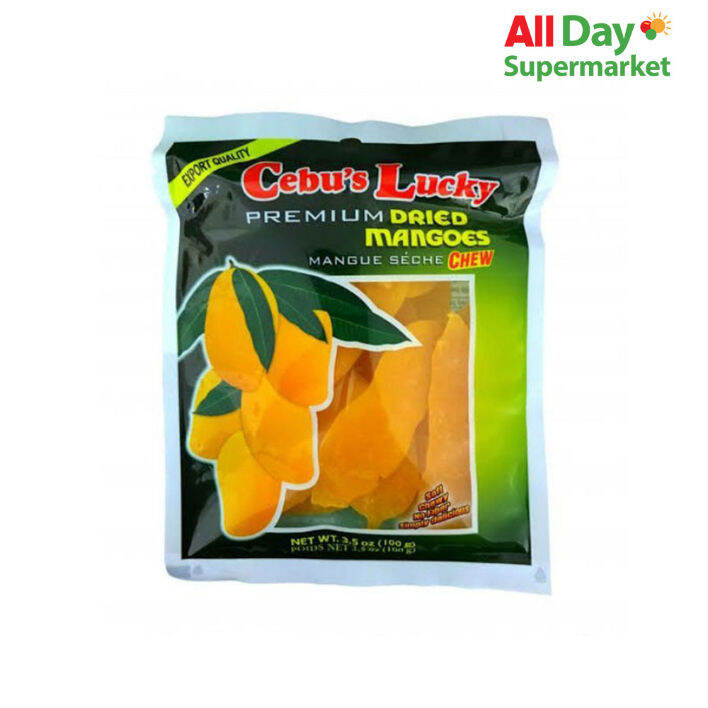 Cebu's Lucky Dried Mangoes 200G Lazada PH