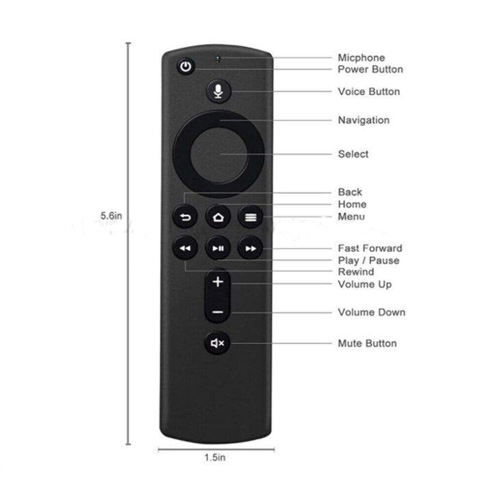 used-original-remote-control-for-amazon-fire-tv-stick-4k-alexa-voice-tv-pt346sk-pe59cv-cv98lm-l5b83h-fernbedienung