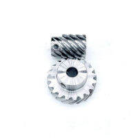 1: 2 Helical Gear Combination 6MM 1020 Teeth Reduction Gear Parts 90-Degree Right Angle Corner Device Transmission