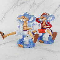 รูป Luffy Gear 5 Action Figure Sun God Luffy Nika PVC Action Figurine รูปปั้นคุณภาพฐานสะสมตุ๊กตา T