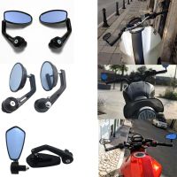 22mm 7/8" Universal Motorcycle Handle Bar End Rearview Side Mirrors For CBR 600 1000 RR Ninja ZX 6R 9R 10R YZF R1 R6 R6S GSXR Mirrors