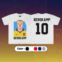 PSMเสื้อลายนักฟุตบอล D. Bergkamp เนื้อผ้าพรีเมี่ยม สีไม่ตก ไม่ลอก ไม่ย้วย