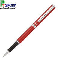 ปากกาโรลเลอร์เจล Pentel K611B-C ด้ามสีแดง