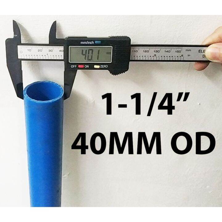 ☚PVC PIPE 114 X 12 METER LONG BLUE FOR CLEAN WATER ( 40MM OUTSIDE