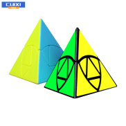 Qiyi 3x3 khối lập phương thần kỳ kim tự tháp Mastermorphix khối rubik tốc