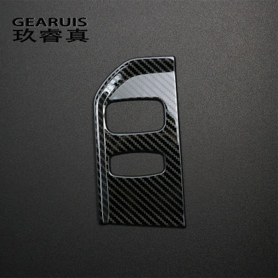 Car styling Carbon fiber keyhole decorative frame cover trim key stickers and decals for Volvo XC60 Interior Auto Accessories