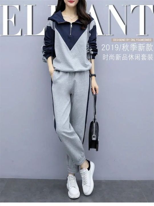 spring-stitching-color-tracksuit-womens-casual-sports-suit-sweatshirt-and-sweatpants-jogging-femme-2-pieces-set-sweatsuit