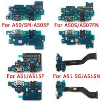 บอร์ดชาร์จเดิมสําหรับ Samsung A50 A50s A51 5G USB Charging Port สําหรับ A505F A505U A507F A515F A516N Dock Connector อะไหล่