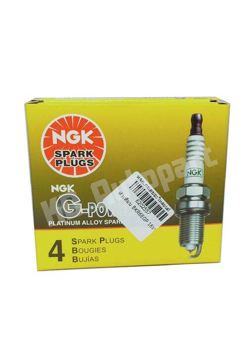 หัวเทียนเข็ม-7209-bkr-6e-gp-n6k-แท้-ขายยกกล่อง-4-หัว-1-คันรถ