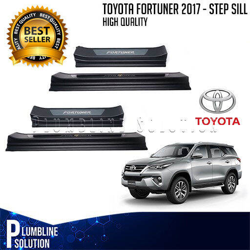 Side Step Sill for Toyota Fortuner 2016 2017 2018 2019 2020 2021 2022