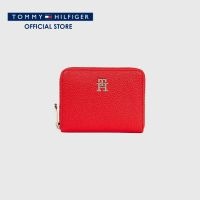 Tommy Hilfiger กระเป๋าสตางค์ผู้หญิง รุ่น AW0AW14649 SNE - สีแดง