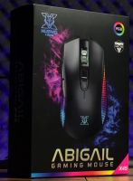 เมาส์เกมส์มิ่ง ไฟ RGB มีโปรแกรม MACRO  NUBWO X45 ABIGAIL GAMING (รับประกันศูนย์ 2 ปี)