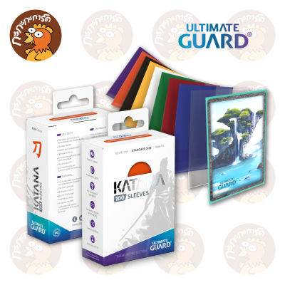 Ultimate Guard - Katana 100 Sleeves ซองใส่การ์ด คุณภาพดีที่สุด Standard Size (ใช้ในงานแข่งได้)