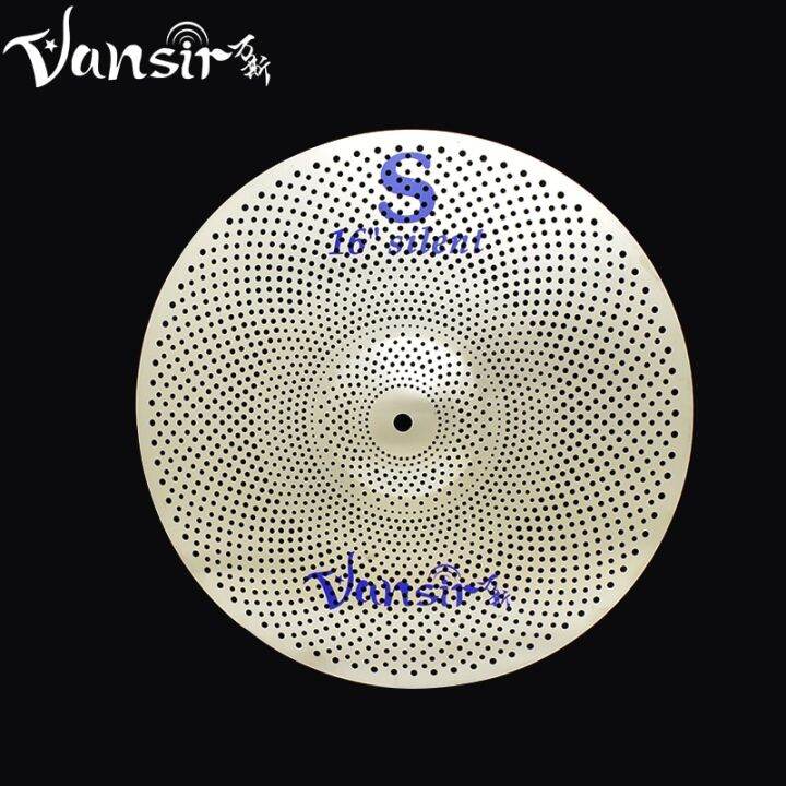 ฉิ่ง-vansir-cymbals-ปริมาณต่ำ16เงิน-น้ำเงิน-รุ้ง-แดง-ดำเงียบปิดเสียงฉิ่งสำหรับการปฏิบัติ