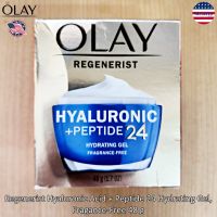 Olay® Regenerist Hyaluronic Acid + Peptide 24 Hydrating Gel, Fragance-Free 48 g โอเลย์ เจลบำรุงผิวหน้า ไฮยาลูรอนิก + เปปไทด์