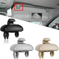 2Pcs For Audi A1 A3 A4 A5 Q3 Q5 S3 S4 S5 TT Allroad 8U0857562A Grey Interior Gray Sun Visor Clip Holder Hook Bracket Hanger Sunshades