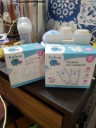 Túi Trữ Sữa Babuu Nhật Bản Hộp 50 Túi 250ml