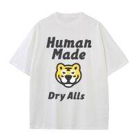 Human Made Printed T Shirt for Men 100% Cotton Casual Short Sleeve Unisex Classic T-shirts Women Summer Clothing