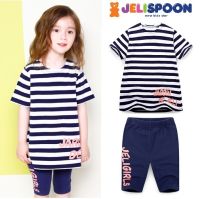 [JELISPOON] เดรสตัวยาวสุดเท่ พร้อมกางเกงเลกกิ้ง [Korea brand] T-shirt + Pants Set / สไตล์ NO. JTPGSE29