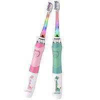 hot【DT】 Electric Toothbrush for Kids Colorful Flashlight 16000 Strokes Battery Powered Children Age