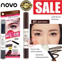 novo EYEBROW เจลเขียนคิ้ว ของแท้ 100%(Zaab Fashion) โนโว เจลเขียนคิ้ว แห้งเร็ว ติดทน กันน้ำ 100% กันเหงื่อ รีวิวแน่น โด่งดังมากใน Social คอนเฟิร์มโดย บล็อกเกอร์ชื่อดังมากมาย