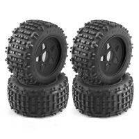 4Pc 152mm 1/8 1/10 for Monster Truck Tire with 12mm 14mm 17mm Wheel Hex for TRAXXAS Sledge E-Revo ARRMA KRATON Outcast Accessories ,1