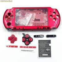 OEM 10สี1ชุดสีดำ/ ขาว/เงิน/แดง/นกเป็ดน้ำ/ทองปลอกเคสสำหรับ PSP3000 PSP 3000ผ้าคลุมสำหรับเปลี่ยนเคส PSPคอนโซลที่คลุม