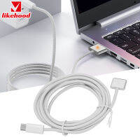 [Likelyhood] 2M Type C สำหรับ Magsafe 3สายชาร์จ140W PD ชาร์จเร็วใช้ได้กับ MacBook