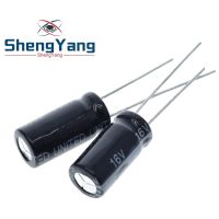 【YF】❖✻  1000 uF 16 V 8x16 DIP aluminum Electrolytic capacitor 100pcs 1000uF 16V ic ...