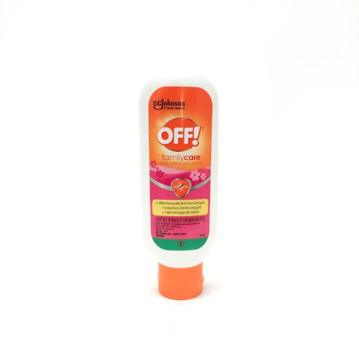 OFF! FamilyCare Mosquito Repellent Lotion 100ml | Lazada PH