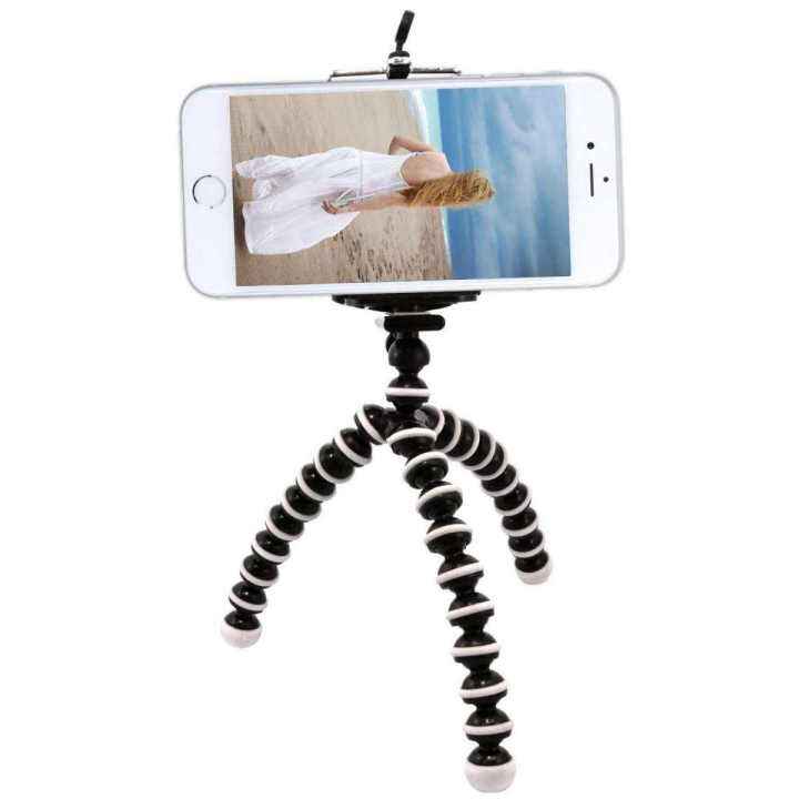 QSZ Gorilla pod Octopus Flexible Tripod Stand Gorillapod for Camera / Smartphone Tripod Mount