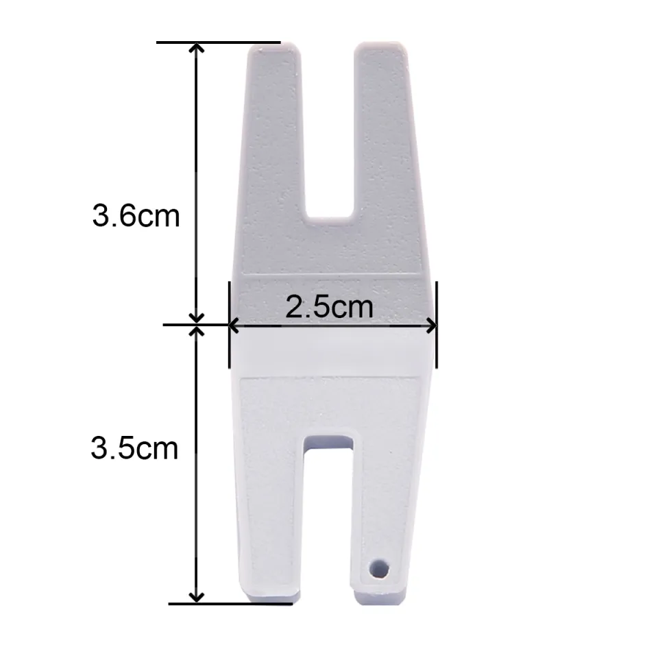 A COOL】 1pc Sewing Tool Clearance Plate Button Reed Presser Foot Hump  Jumper for Viking Brother Singer Sewing Machines Accessories