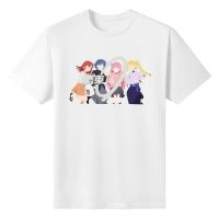 S-5XL ผ้าฝ้าย 100% Anime BOCCHI THE ROCK Oversized T Shirt for Men Anime Tshirt Cotton Tops Tees UnisexS-5XL