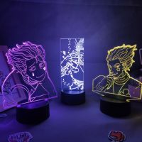 Manga Figure Hisoka Lava Lamps Anime Hunter X Hunter 3D Led RGB Battery Changing Night Lights Creative Gifts Colorful Decoration